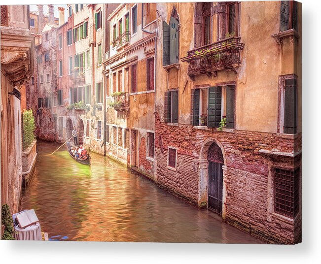 Venice Acrylic Print featuring the photograph Venice Italy #1 by George Robinson