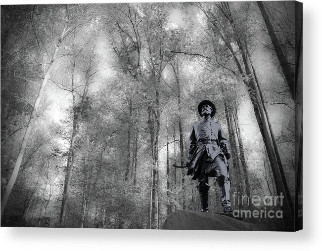 Civil War Acrylic Print featuring the photograph When History Called by Jim Cook