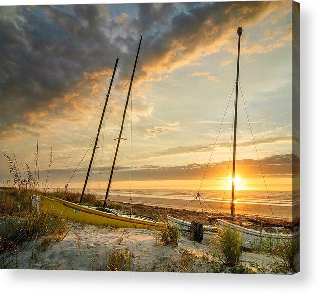 Charleston Acrylic Print featuring the photograph Summer Love by Steve DuPree