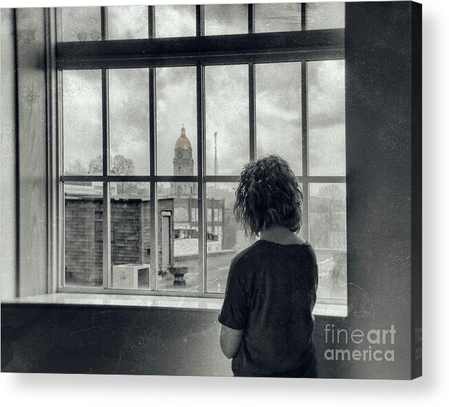 Photograph Acrylic Print featuring the photograph The World Outside My Window by Laurinda Bowling