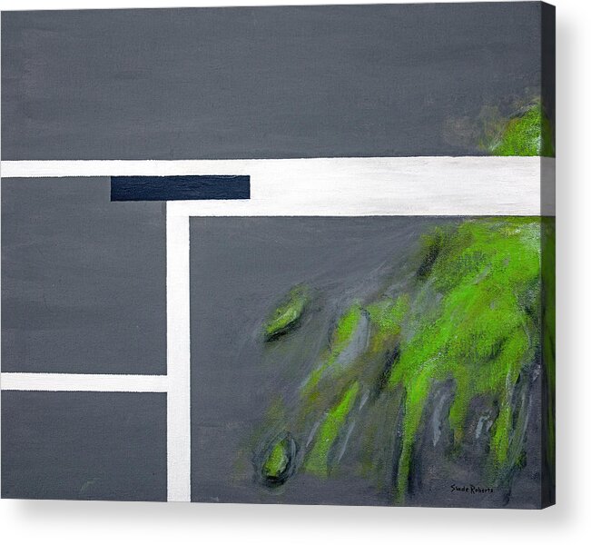 Abstract Acrylic Print featuring the painting Toxic by Slade Roberts