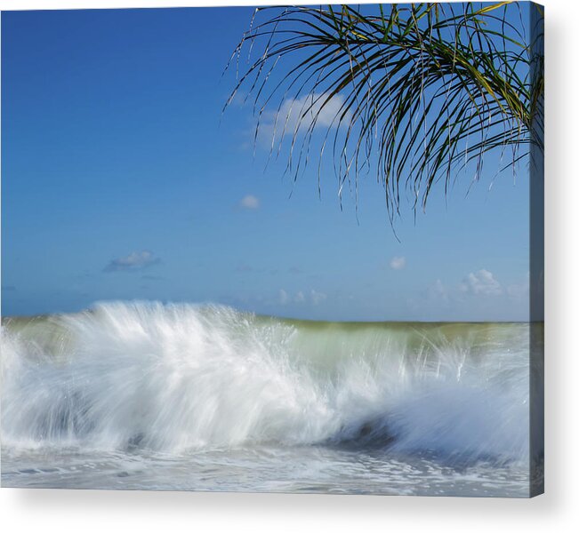 Ocean Landscape Acrylic Print featuring the photograph Thunder Island by Terry Walsh