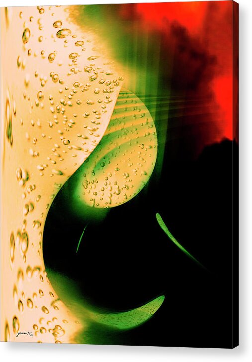 Abstract Acrylic Print featuring the digital art Surreal by Gerlinde Keating - Galleria GK Keating Associates Inc