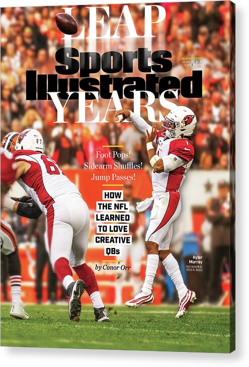 Published Acrylic Print featuring the photograph Leap Years, Arizona Cardinals Kyler Murray by Sports Illustrated
