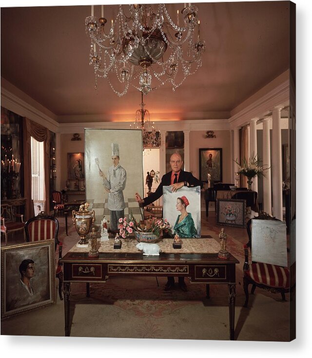 Artist Acrylic Print featuring the photograph Channing Hare by Slim Aarons