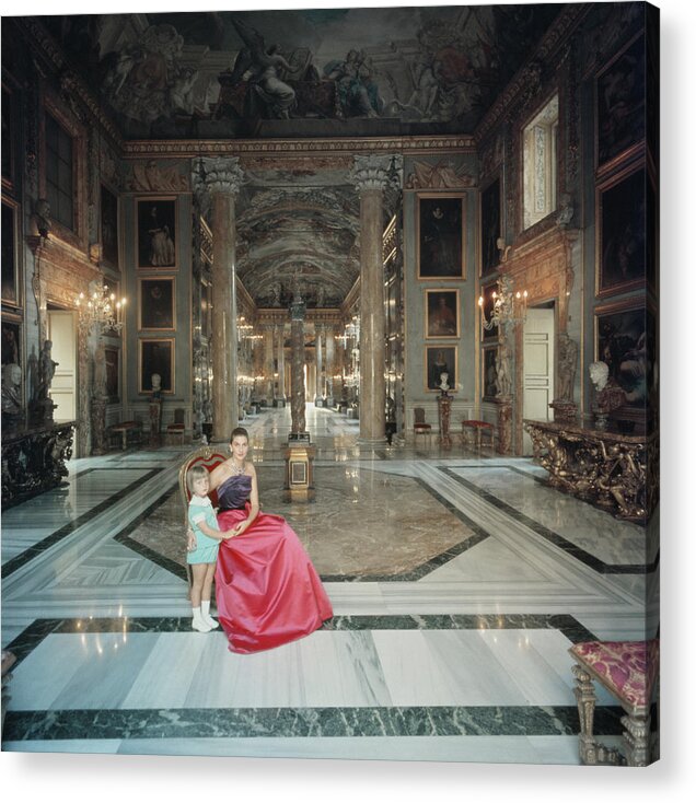Lifestyles Acrylic Print featuring the photograph Colonna And Prospero by Slim Aarons