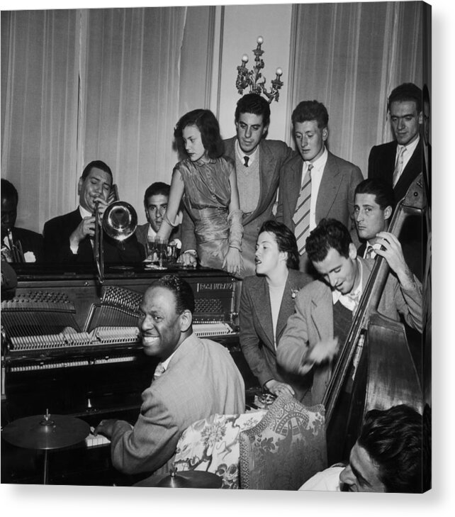 Singer Acrylic Print featuring the photograph Dixieland Jam by Slim Aarons