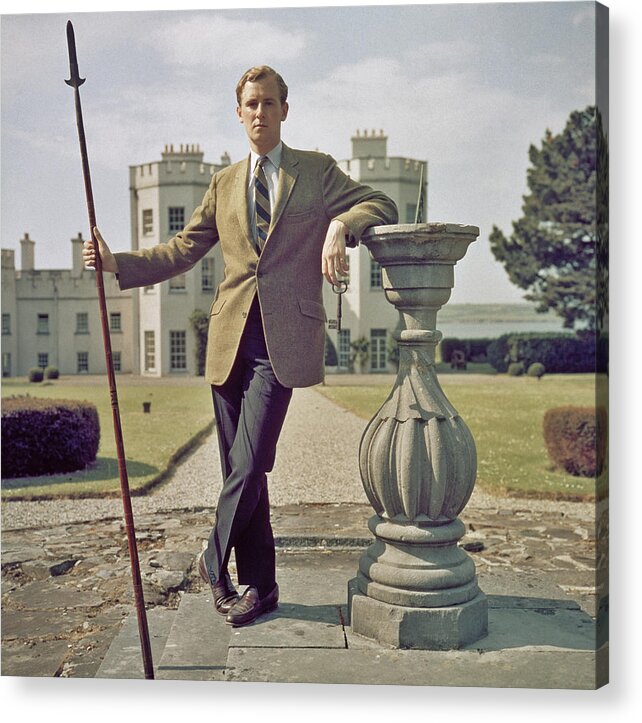 People Acrylic Print featuring the photograph Knight Of Glin by Slim Aarons