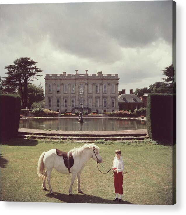 Horse Acrylic Print featuring the photograph Lord Of All I Survey by Slim Aarons