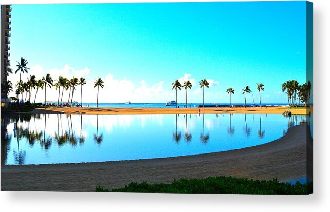 Reflection Acrylic Print featuring the photograph Peaceful Reflections by Jeremy Hall
