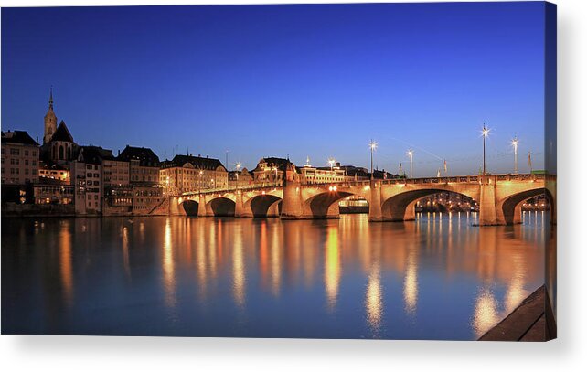 Tranquility Acrylic Print featuring the photograph Basel by Fhm