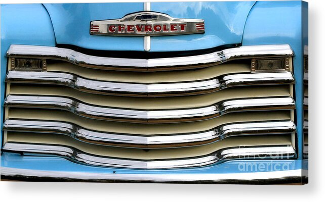 Chevrolet Acrylic Print featuring the photograph Chevy Superfly by Brenda Giasson