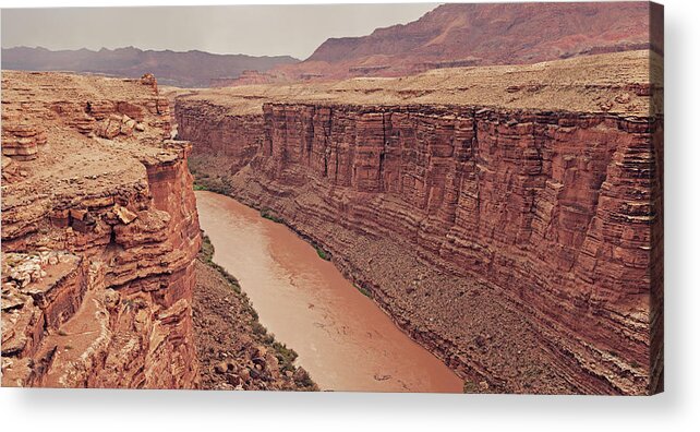 Scenics Acrylic Print featuring the photograph Colorado River by Magnez2