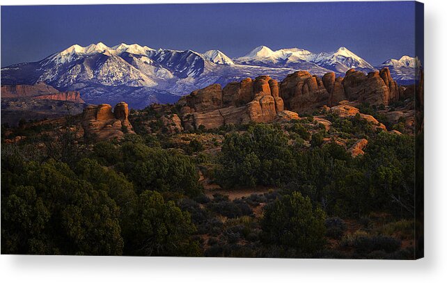 Moab Acrylic Print featuring the photograph Devil's Garden by Steve White