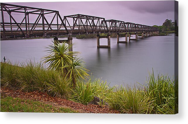 Martin Bridge Acrylic Print featuring the photograph Martin Bridge 01 by Kevin Chippindall