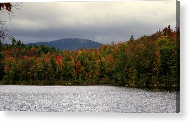 Fall Acrylic Print featuring the photograph Mount Monadnock Fall 2013 view 1 by Lois Lepisto