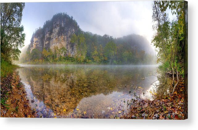 2012 Acrylic Print featuring the photograph Out of the Mist by Robert Charity