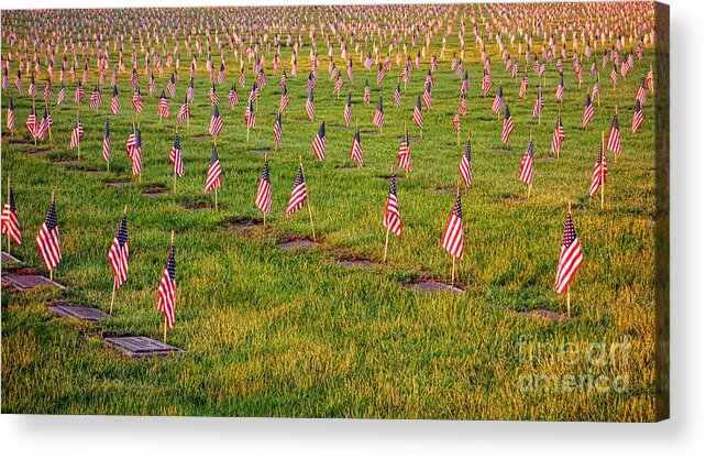 American Acrylic Print featuring the photograph Remembrance by Olivier Le Queinec