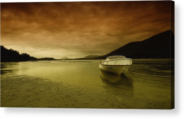 Laurieton Nsw Australia  Acrylic Print featuring the photograph Time to relax 01 by Kevin Chippindall