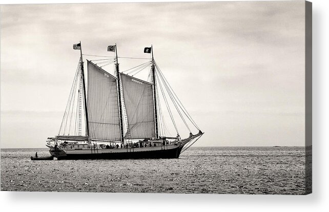  Acrylic Print featuring the photograph Schooner Victory Chimes 2012 by Fred LeBlanc