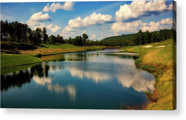 Ross Bridge Golf Course Acrylic Print featuring the photograph Ross Bridge Golf Course - Hoover Alabama #3 by Mountain Dreams