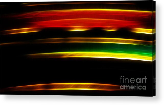 Abstract Acrylic Print featuring the photograph Abstract 25 by Vivian Christopher
