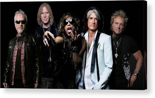 Aerosmith Acrylic Print featuring the photograph Aerosmith by Sean