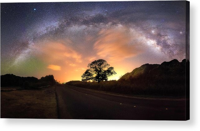 Milky Way Acrylic Print featuring the photograph Awaken by Micah Roemmling