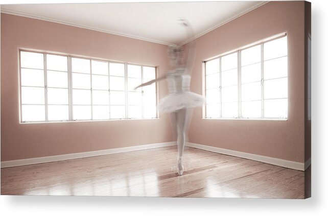 Ballerina Acrylic Print featuring the photograph Ballerina ghost by Steve Williams