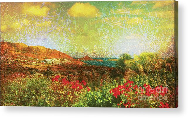 #creativemother Acrylic Print featuring the digital art Fantastico by Francelle Theriot