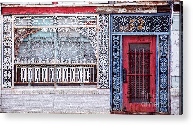 Iron Works Acrylic Print featuring the photograph Iron works by Elena Nosyreva