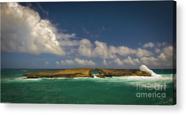 Laie Point Acrylic Print featuring the photograph Laie Point by Mitch Shindelbower