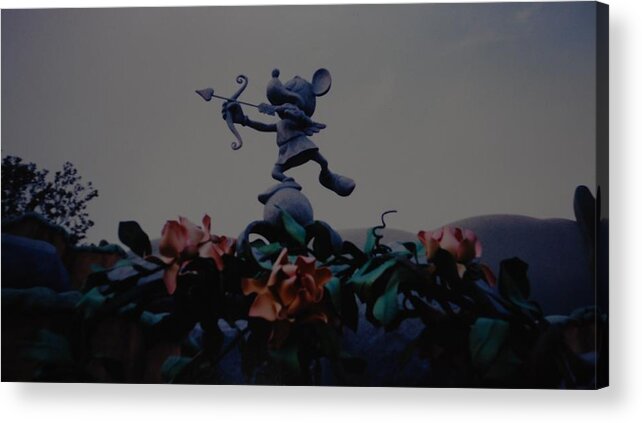 Micky Mouse Acrylic Print featuring the photograph Mickey Mouse by Rob Hans