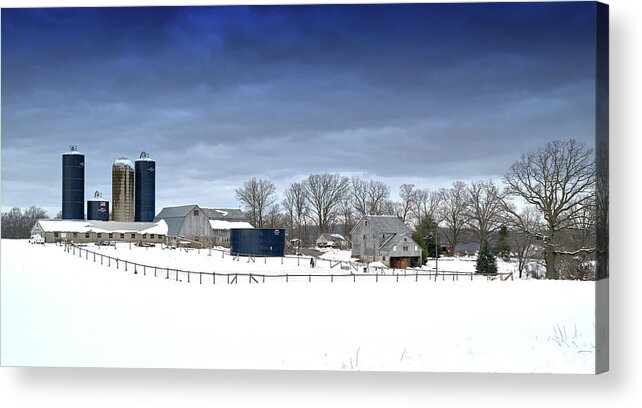 Landscape Acrylic Print featuring the photograph PA Farm by Paul Ross