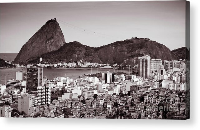 Brasil Acrylic Print featuring the photograph Rio de Janeiro - Sugar Loaf by Carlos Alkmin