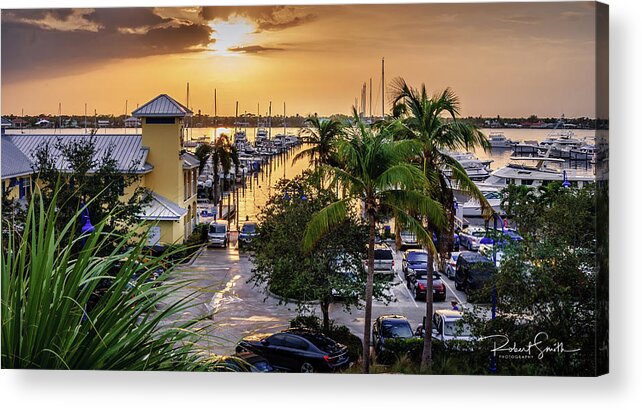Boat Acrylic Print featuring the photograph Sailor's Return by Rob Smith's