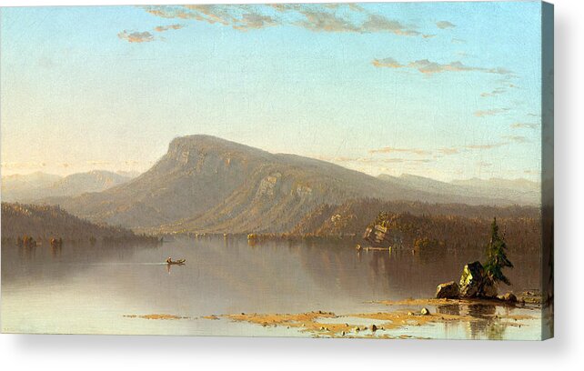 Sanford Robinson Gifford Acrylic Print featuring the painting The Wilderness by Sanford Robinson Gifford