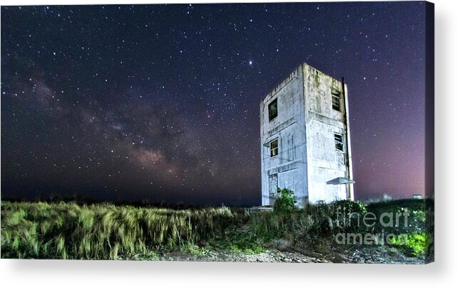 Surf City Acrylic Print featuring the photograph Tower 3 Stars by DJA Images