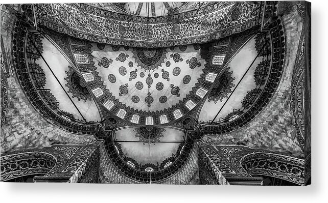 Istanbul Acrylic Print featuring the photograph Istanbul - Roof Art by Michael Jurek