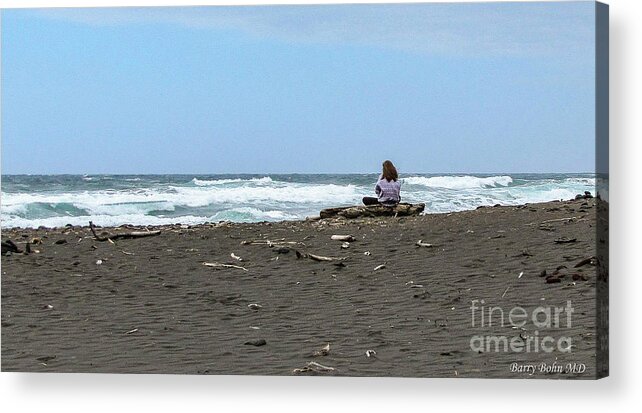 Nature Acrylic Print featuring the photograph Meditation by Barry Bohn