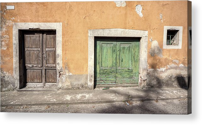 David Letts Acrylic Print featuring the photograph Rustic Tuscany by David Letts