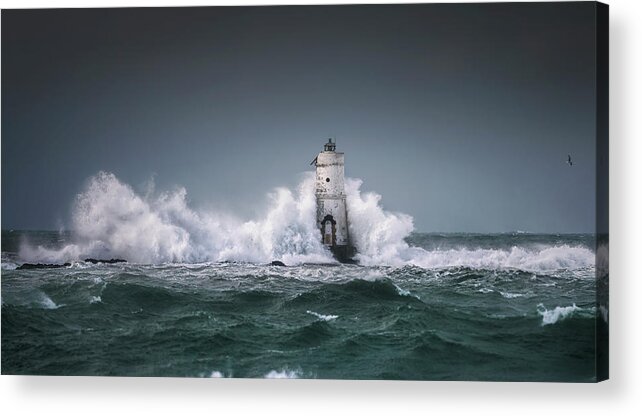 Maritime Acrylic Print featuring the photograph The Mangiabarche by Daniele Atzori