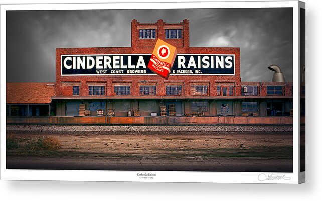 Cinderella Raisins Acrylic Print featuring the photograph Cinderella Raisins #2 by Lar Matre