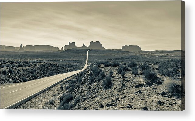 Monument Valley Acrylic Print featuring the photograph January 2022 Monument Valley by Alain Zarinelli
