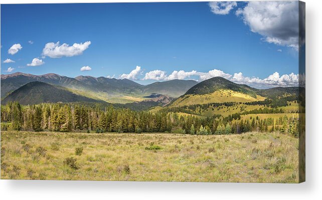 Beauty In The Sky Acrylic Print featuring the photograph John B Farley Overlook Colorado by Debra Martz
