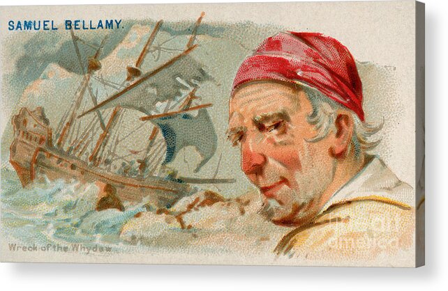 1888 Acrylic Print featuring the photograph Samuel Bellamy, English Pirate by Science Source