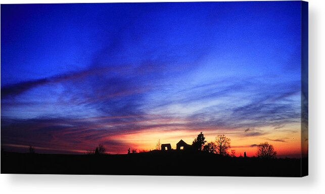 Kentucky Acrylic Print featuring the photograph Country Sunset by Wendell Thompson
