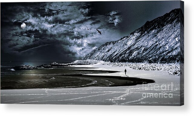 Adventure Acrylic Print featuring the photograph Deep into that darkness by Stelios Kleanthous
