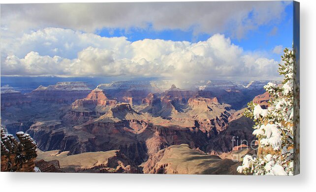 Grand Canyon Acrylic Print featuring the photograph Grand Canyon 3971 3972 by Jack Schultz