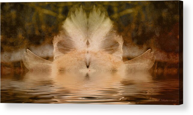 Flight Acrylic Print featuring the photograph Pond Spirit by WB Johnston